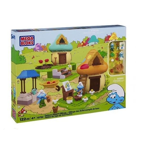 Конструктор Mega Bloks 10732 Деревня Смурфов